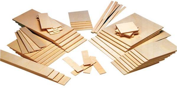 3mm Sperrholz Pappel Platte Laubsägearbeit Modellbau basteln Zuschnitt 11,99/m² 