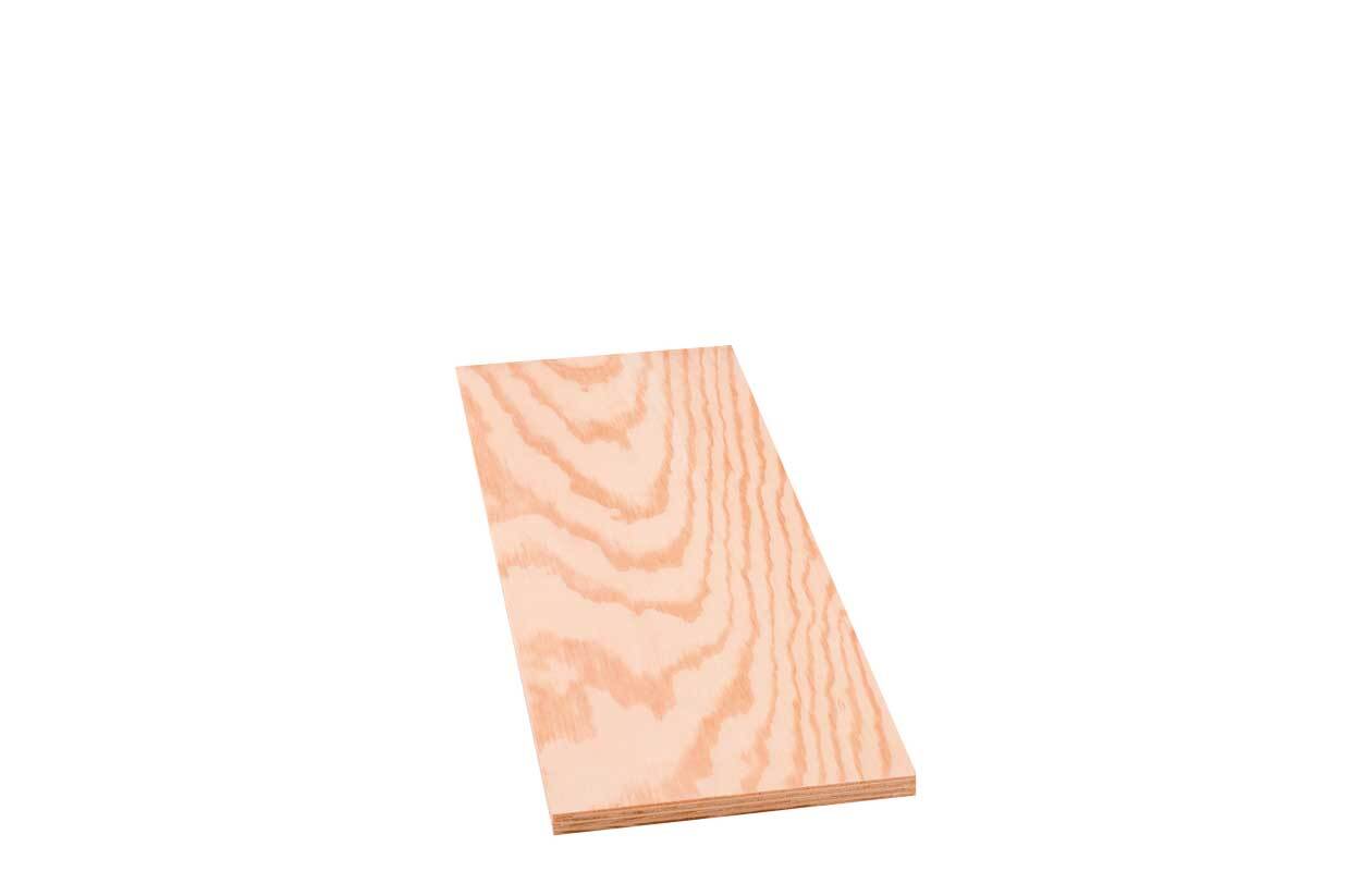 Sperrholz Kiefer - 10 mm, 50 x 15 cm