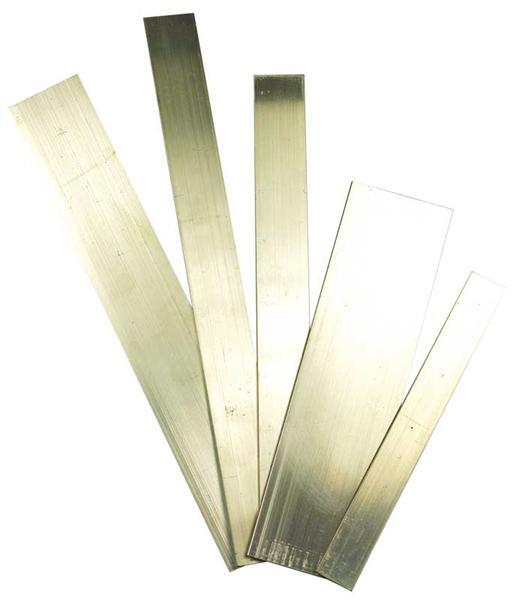 Aluminium plat profiel - 3 x 20 mm, 250 mm