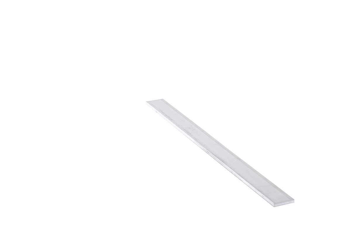 Profilé plat aluminium - 2 x 20 mm, 25 cm