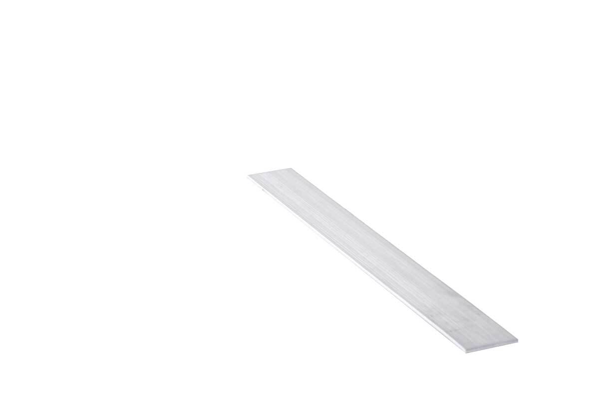 Profilé plat aluminium - 2 x 30 mm, 25 cm