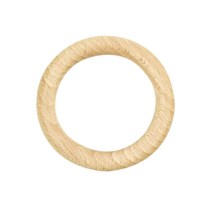 Beukenhouten ringen - naturel, Ø 70 mm