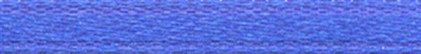Rubans satin avec lisière - 3 mm, bleu