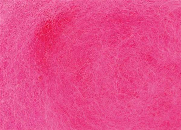 Sprookjeswol 100 g, fluoriserend pink