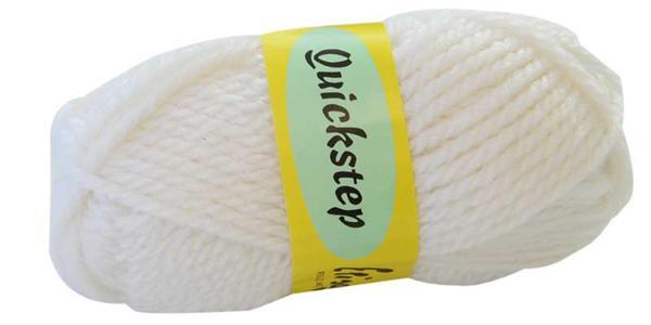 Wolle Quickstep - 50 g, weiß