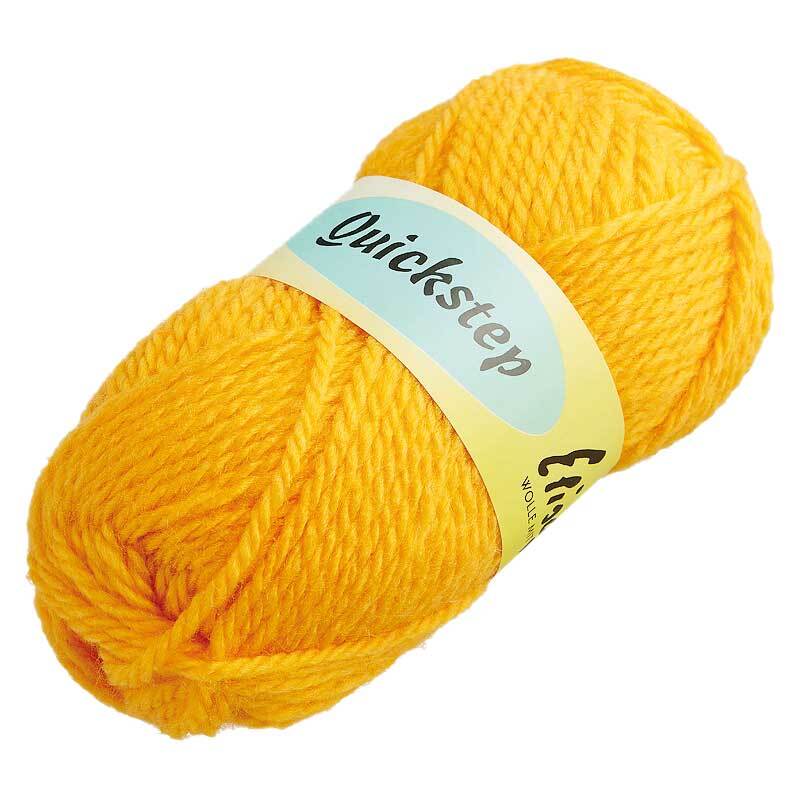 Wol Quickstep - 50 g, geel