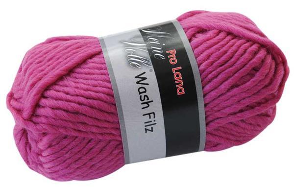 Filzwolle - 50 g, pink