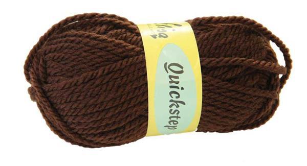 Wolle Quickstep - 50 g, braun