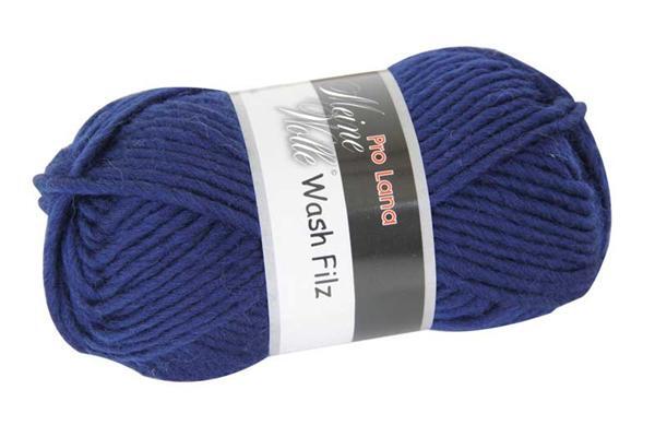 Filzwolle - 50 g, dunkelblau