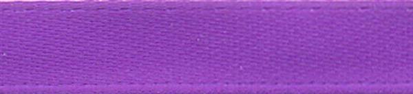 Satinband mit Webkante - 6 mm, violett