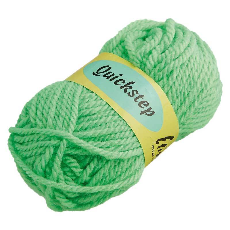 Wolle Quickstep - 50 g, neongr&#xFC;n