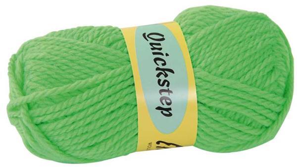 Wolle Quickstep - 50 g, neongrün