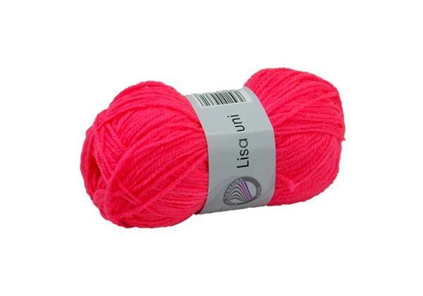 Laine Lisa - 50 g, pink n&#xE9;on