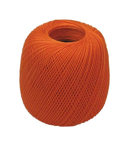 Fil à crocheter - n° 16, orange
