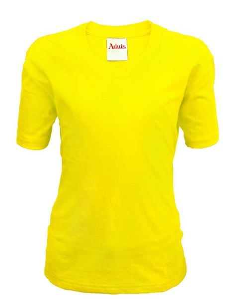 T-shirt kind - geel, S