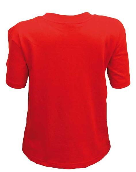 T-shirt kind - rood, XS