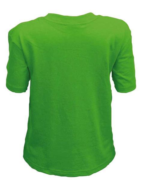 T-shirt kind - groen, L