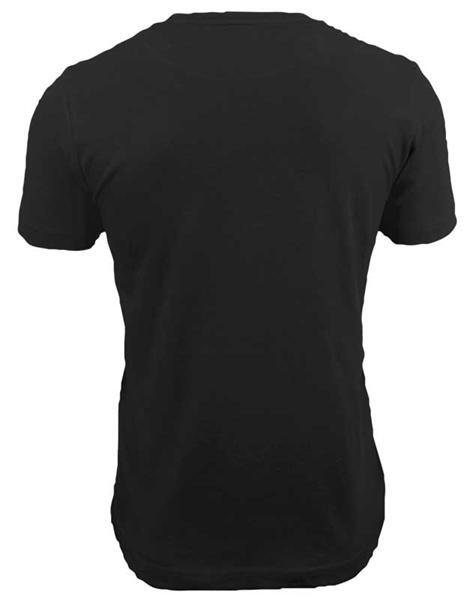 T-shirt man - zwart, S