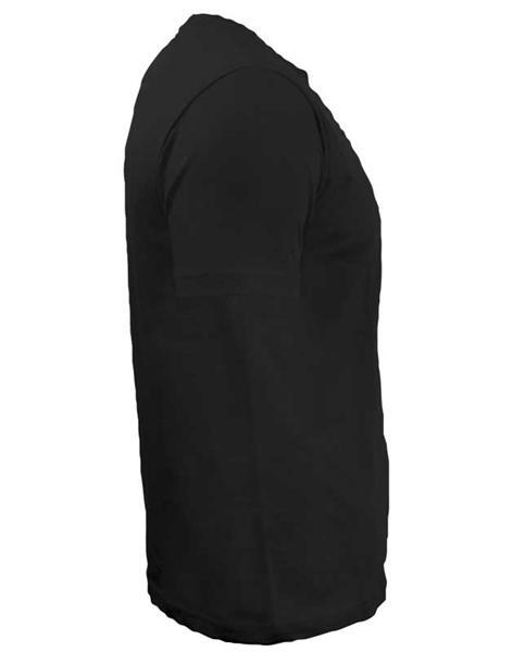 T-shirt man - zwart, XL