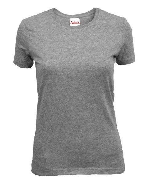 T-shirt vrouw - grijs, XXL