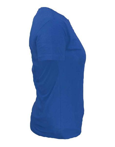 T-shirt vrouw - blauw, XL