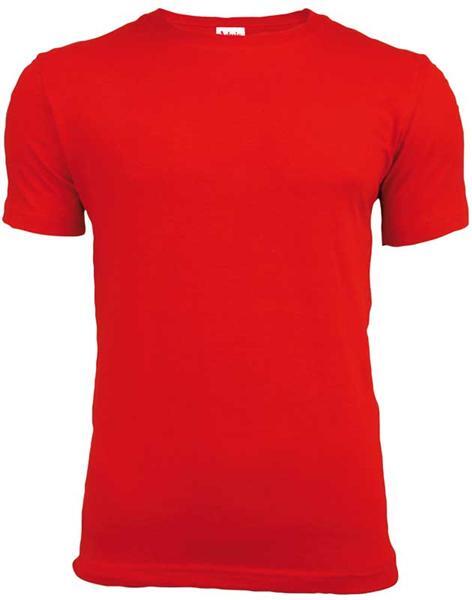 T-shirt man - rood, L
