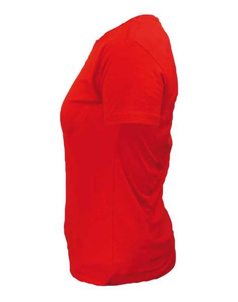 T-shirt vrouw - rood, XL