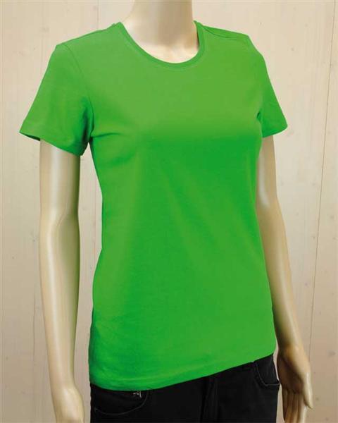 T-shirt vrouw - groen, S