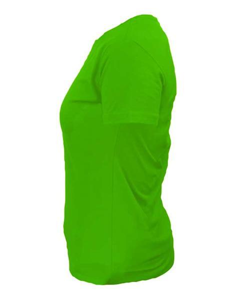 T-shirt vrouw - groen, L