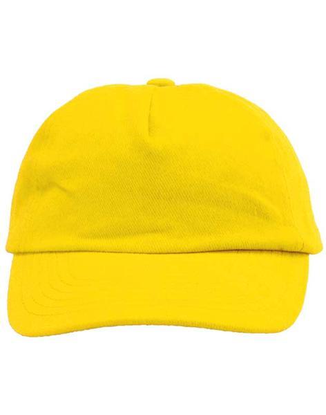 Baseball cap - kind, geel