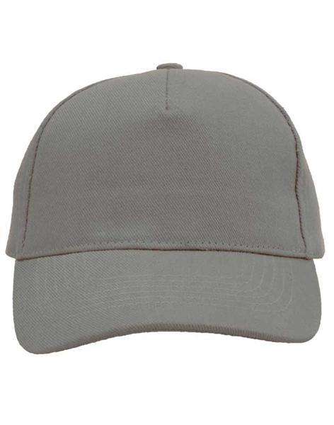 Baseball cap - volwassene, grijs