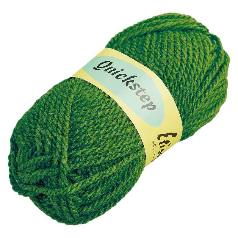 Wolle Quickstep - 50 g, olivgrün