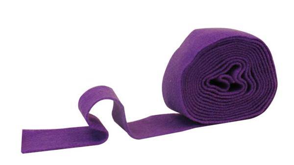 Filzband - 7 cm breit, lila