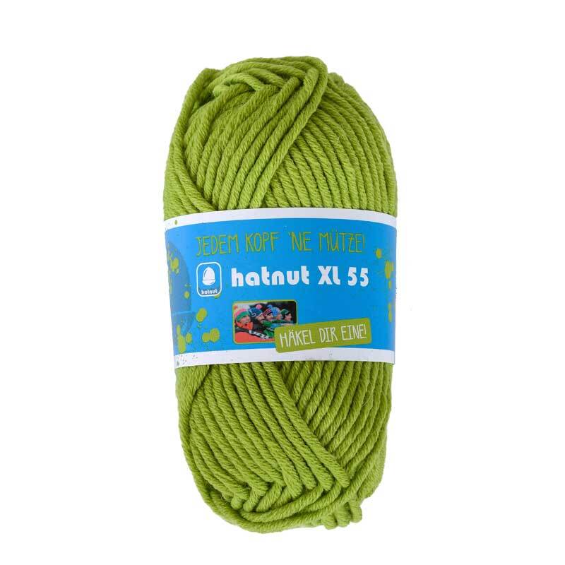 Wolle hatnut XL 55 - 50 g, hellgrün