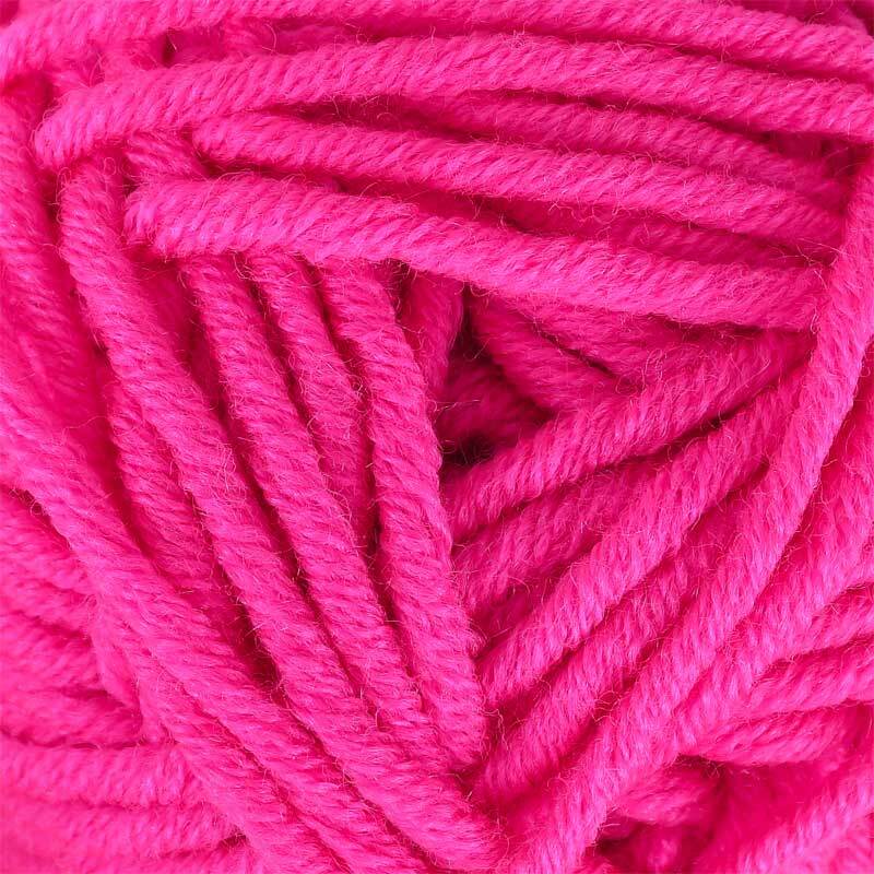 Laine Hatnut XL 55 - 50 g, pink néon