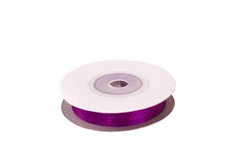 Ruban organza - 10 mm, violet