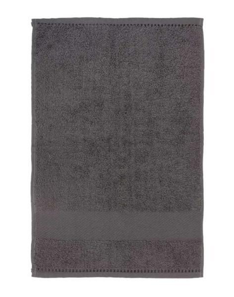 Gastendoekje/handdoek - ca. 30 x 50 cm, grijs