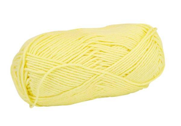Wol Cotton Fun - 50 g, geel