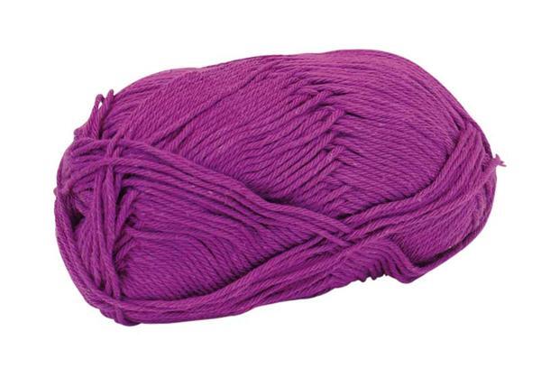 Wolle Cotton Fun - 50 g, violett