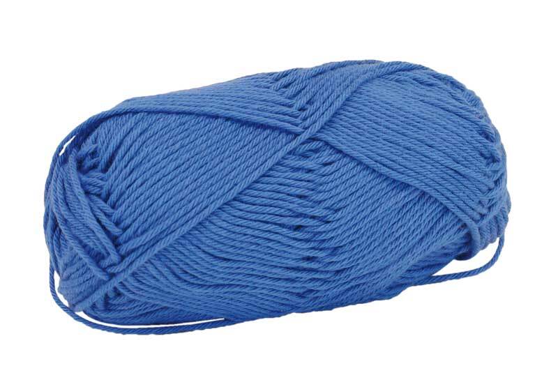 Wolle Cotton Fun - 50 g, blau