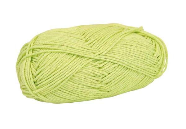 Wolle Cotton Fun - 50 g, hellgrün