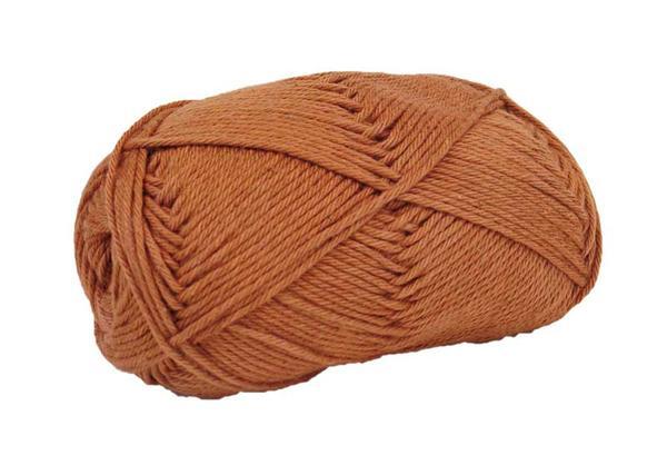 Wolle Cotton Fun - 50 g, braun