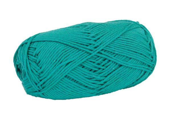 Wolle Cotton Fun - 50 g, t&#xFC;rkis