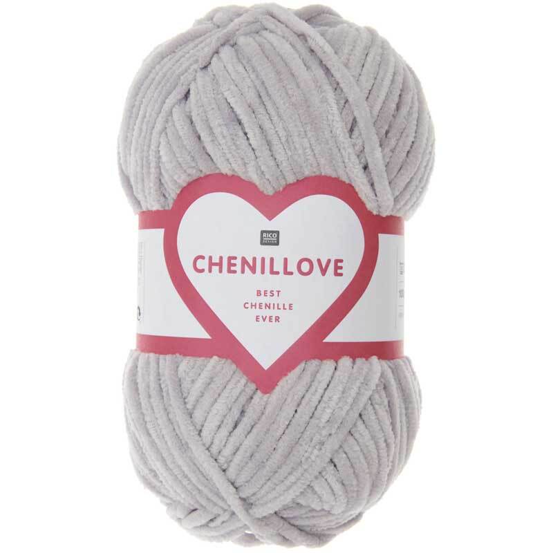 Chenille Wolle Creative Chenillove - 100 g, lila