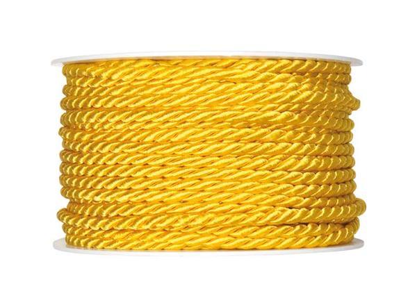 Kordel - Ø 4 mm, gelb