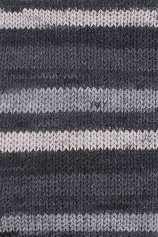 Sokkenwol Hot Socks color - 50 g, kleurenmix zwart