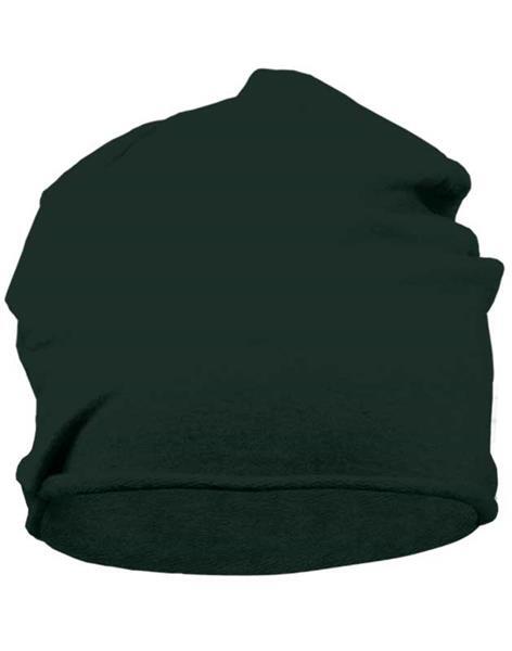 Jersey Beanie Mütze, schwarz