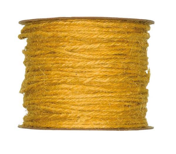 Corde en jute - Ø 2 mm, jaune