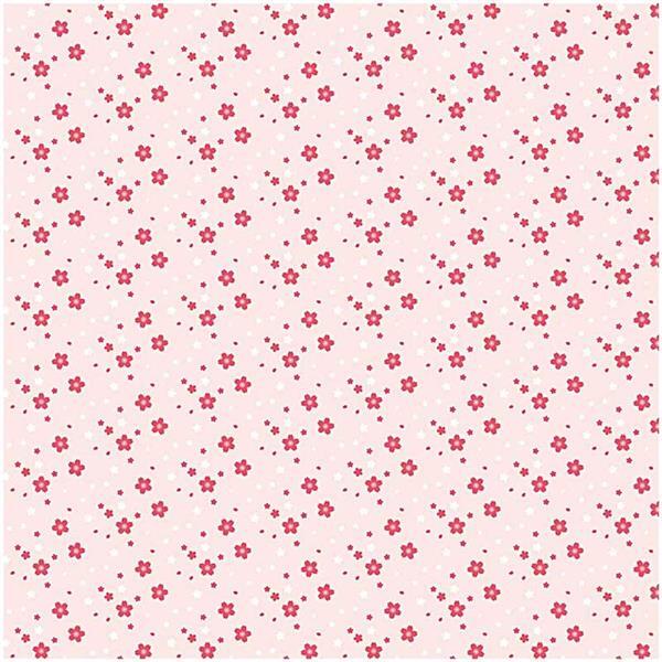 Tissu coton - imprimé, petites fleurs