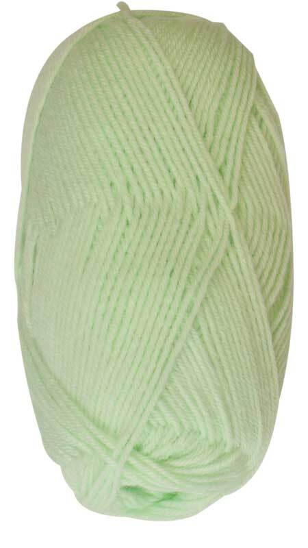 Wolle Baby uni - 50 g, grün